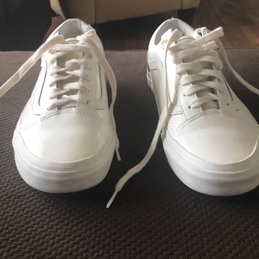 White old school vans